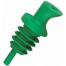 Tappo Versatore Continuo in Plastica - Confezione da 12 Pezzi - Verde - Piazza