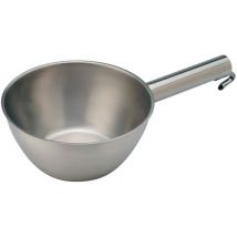 Tazzone Con Manico Tubolare - in Acciaio Inox - 24Cm - Piazza