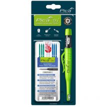 Pica - dry Automatic Pencil 4040 Wet Tile Stone Cut Leads White Blue 30404