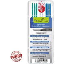 Pica - dry Pencil 3030 Refill Leads Blue White Green For Wet Cut Tile Stone 4040