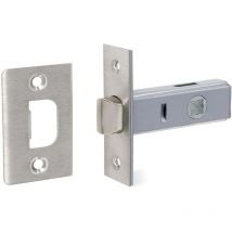 Loquet Mengual 45Mm Inox (2 ressort) - Loquets Tubulaires Double ressort en pointe carrée
