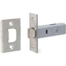 Loquet Mengual 35Mm Inox (2 ressort) - Loquets Tubulaires Double ressort en pointe carrée