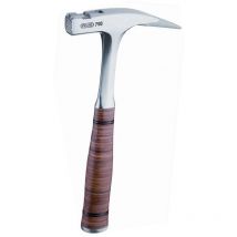 Picard Latthammer mit Ledergriff 790 Ganzstahl Magnet Nagelhalter geraute Bahn