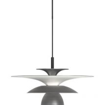 Picasso 38cm Dome Pendelleuchte Oxidgrau 1x G9