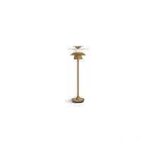 Picasso Lampada da tavolo da 46 cm in ottone antico, cavo di accensione 1x G4