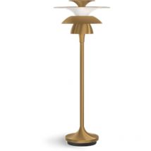 Belid - Picasso Lámpara de Mesa 46cm Latón Envejecido, Cable de Encendido 1x G4