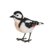 Picchio rosso in resina maggione 8.9CM statuetta da giardino