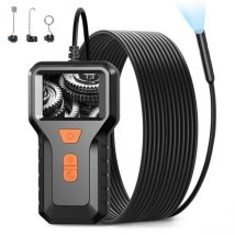 Piccola Telecamera Di Ispezione Cavo 5mt Immagine 1080p Batteria 2600mah 8 Led Luce