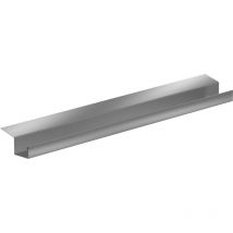 Sarei - Piccolo Kastenrinne 70 mm nw 70 mm, 2 m, Aluminium natur, Kastenform Kastendachrinnen