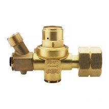 Piccolo regolatore di propano senza manometro a pressione 2 bar 4 kg/h g 3/8 in. Lh Sievert