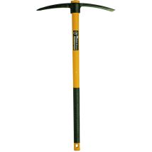 Piccone in acciaio con manico in fibra – 21.01.00 – Lunghezza lama: 30 cm, Lunghezza manico: 90 cm – Angelo B.