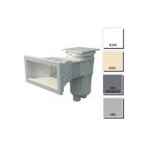 Astralpool - Skimmer Prestige 17,5 l Astral, grande meurtrière - piscine béton/linerGris anthracite - Vis Vis Parker