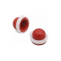 Jormftte - Pièces Pompe d'amorçage en plastique silicone 23 x 20 mm Poire d'amorçage de carburateur pour Briggs & Stratton 694394 494408 Tondeuse à