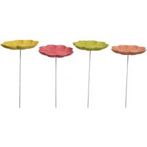 Decoris - Comedero para pájaros de mariposas de bambú