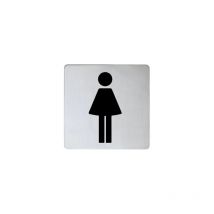 Pictogramme Dames acier inox
