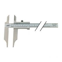 Helios Preisser - Pie de rey de taller DIN862 800mm con puntas, pico-L.150mm preisser