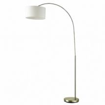 Fabrilamp - fab 135241014 Sol Debout Polux 1xe27 Cuir c / Pantalon Beige 165x90x34 Cm