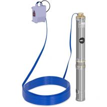 MSW - Bomba para pozo - 6.000 L/h - 750 w - acero inoxidable