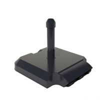 VDC - pie parasol pp/cemento c/ruedas - 36 kg