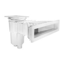 Pièce à sceller piscine - Skimmer xxl parker - 17,5L Liner/Béton - modèle Norm - Blanc de Astral Pool