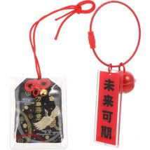 pièce de breloque pour sac de bénédiction, amulette japonaise exquise, sac de fortune suspendu unique