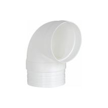 Gaine VMC – Derivation avec support DN 125 rond, blanc – Diamètre de la gaine, Longueur, Matières, Caractéristique de la gaine, Largeur
