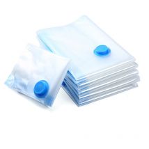Jalleria - Pieces 80x100cm Vacuum Storage Bags Clothes Vacuum Sealer Bag Reusable and Durable Travel Vacuum Storage Bags for Clothes, Duvets, Bedding