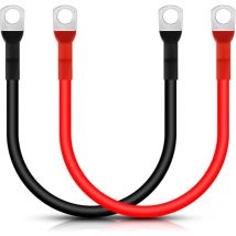 Dolaso - pièces Batterie Anschlusskabel Batteriekabel 16mm 2 pour Motorrad,Massekabel Auto, 5olar, Wohnmobil, Auto Boot