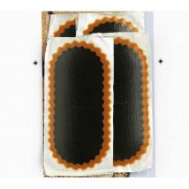 Rema - pièces chambre a air rouge n°7 74x37 mm x5
