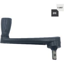 Coocheer - Pièces de rechange pour parasol, accessoires pour parasol romain/manivelle pivotante à trou carré M8