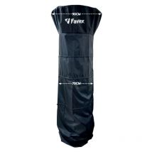 Favex - Housse parasol chauffant Universelle 70 - 90 cm - Imperméable - Protection uv - Antivieillissement - Noir
