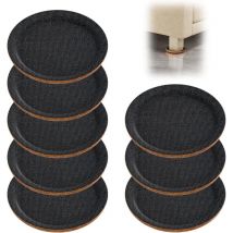 Pieces of Furniture Pads, Anti-Scratch and Anti-Noise, Assisted Sliding, Furniture Pads, Thickened and Wear-Resistant, Non-Slip Pad Suitable for All
