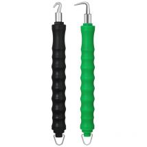 Sunxury - pièces/ensemble de crochets de barre en acier semi-automatiques, crochets d'attache de type traction droite, crochets en fer d'attache,