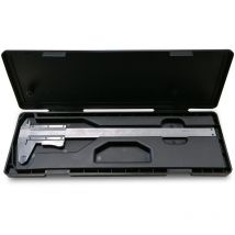 Kroftools - Pied a coulisse inox 200 mm de precision vernier 1/20eme