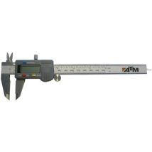 Pied à coulisse numérique – 150 mm – Acier inoxydable – Amplitude de mesure, Type de jauge de fluide, Matières
