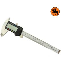 Buildalot - Pied à coulisse numérique en acier inoxydable - 150 mm