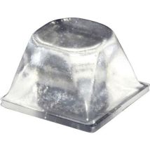 Pied d'appareil Toolcraft PD3206C autocollant, rond transparent (ø x h) 20.5 mm x 13.2 mm 1 pc(s) W79312