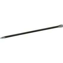 Pied De Biche Long. 1 500 Mm Largeur 30 Mm Forme Ronde Avec Pointe Et Griffe Courbée Peint En Noir