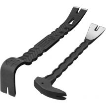 Max Power - Pied de Biche 2 Pièces Arrache Clou 300mm et 380mm maxpower Pieds-de-biche Mini Pied de Biche Palette