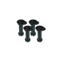 Pack de 4 Pieds de Meubles Ronds PT11 130-200mm Ne 96301 Micel