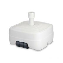 Pied de parasol Résine blanche 45 lts - talla