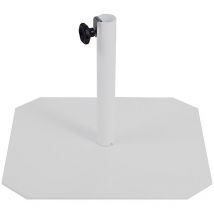 Fit - Piede ombrellone in acciaio laccato grigio Ezpeleta