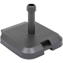 Hesperide - Pied de parasol Opaneo noir 39 kg avec roulettes - Hespéride