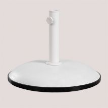 Base de parasol en béton à Zante Sklum Blanc Gardenia