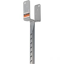 Base de poteau PBWS90Z 90x40x77x200x22x3mm