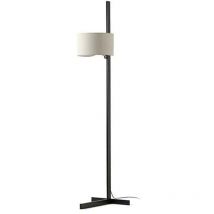 Pied de salon STAND UP lin noir et naturel avec interrupteur 57211-04