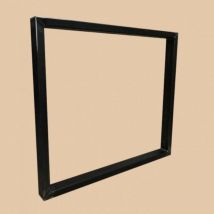 Commentfer - Pied de table en acier Couleur - Acier brut, Dimensions - 40 x 40 cm