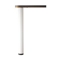 Manart - Pied de table extensible 710 à 1100 mm - ø 60 mm - Blanc - 20BLANC