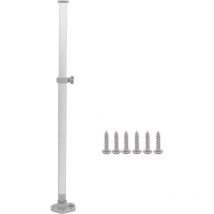Jeffergarden Pied de table réglable en hauteur de 510 à 760 mm, support pliant télescopique pour caravane de camping-car, bateau, yacht