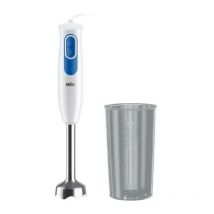 Pied mixeur Braun MQ20.001M - Moteur 600 w - 2 vitesses - Systeme EasyTwist